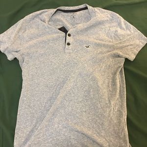 Hollister- Button up tee